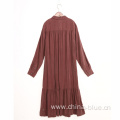 Ladies high quality cupro dress